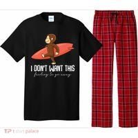 I Dont Want This Feeling To Go Away Surf Monkey Pajama Set thumb 0