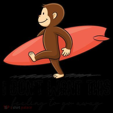 I Dont Want This Feeling To Go Away Surf Monkey 16oz Travel Tumbler