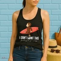 I Dont Want This Feeling To Go Away Surf Monkey Women's Tank Top thumb 2