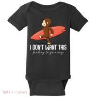 I Dont Want This Feeling To Go Away Surf Monkey Baby Bodysuit thumb 0
