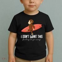 I Dont Want This Feeling To Go Away Surf Monkey Toddler T-Shirt thumb 2
