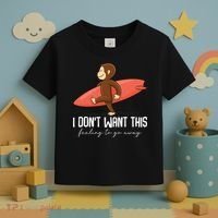 I Dont Want This Feeling To Go Away Surf Monkey Toddler T-Shirt thumb 3