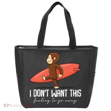 I Dont Want This Feeling To Go Away Surf Monkey Tote Bag