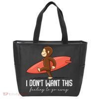 I Dont Want This Feeling To Go Away Surf Monkey Tote Bag thumb 0
