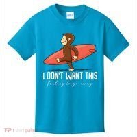 I Dont Want This Feeling To Go Away Surf Monkey Kids T-Shirt thumb 0