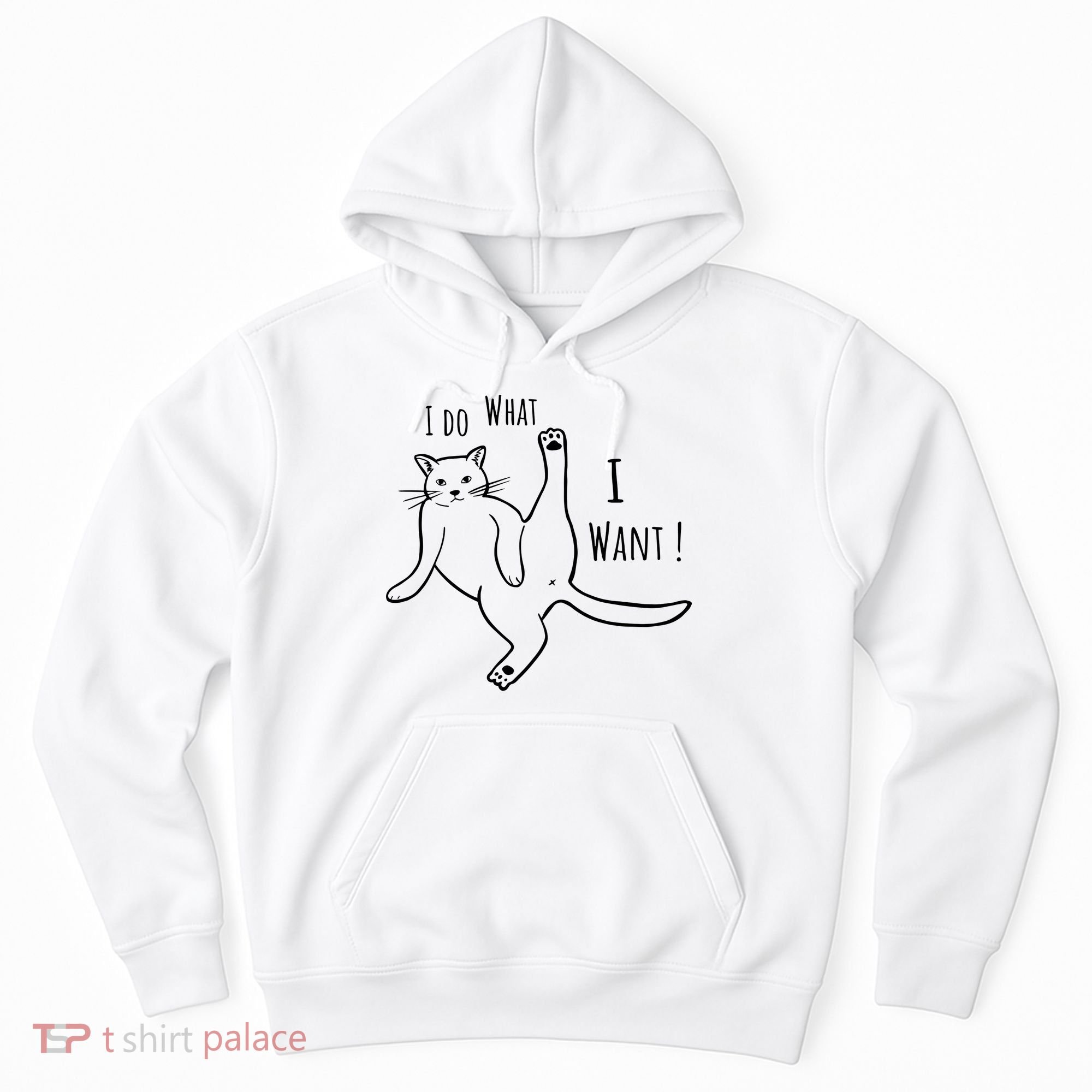 I Do What I Want Cat Hoodie