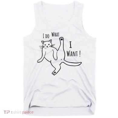 I Do What I Want Cat Tank Top