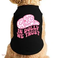 In Dolly We Trust Doggie Tank thumb 0