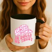In Dolly We Trust Coffee Mug thumb 3