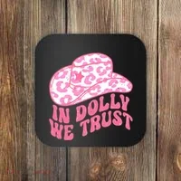 In Dolly We Trust Coaster thumb 0