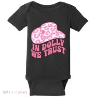 In Dolly We Trust Baby Bodysuit thumb 0