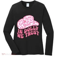 In Dolly We Trust Women's Long Sleeve Shirt thumb 0