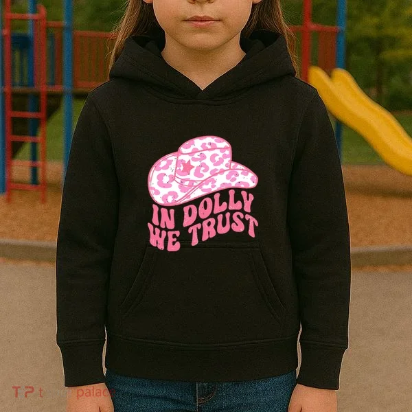In Dolly We Trust Kids Hoodie