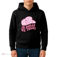 In Dolly We Trust Kids Hoodie thumb 4