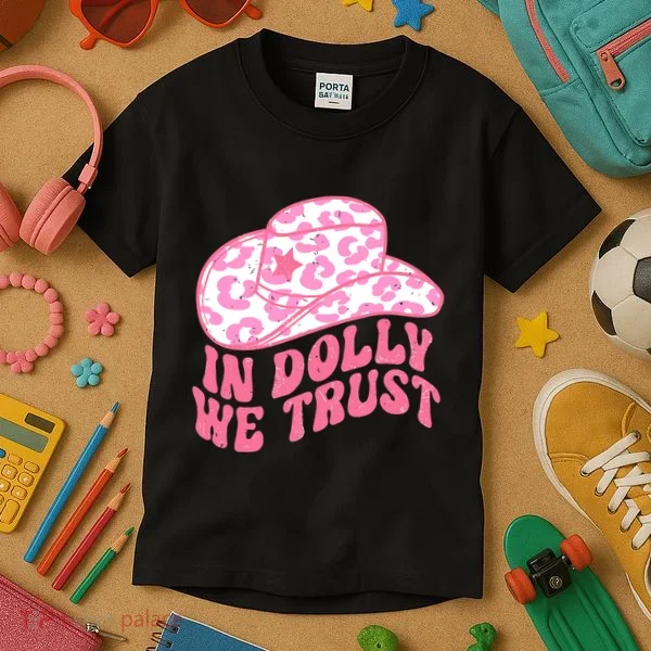 In Dolly We Trust Kids T-Shirt