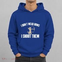 I Dont Wear Bows I Shoot Them Bowhunting Archery Gift Hoodie thumb 0