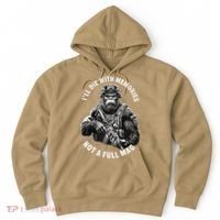 Ill Die With Memories Not A Full Mag Funny Bigfoot Hoodie thumb 0