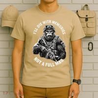 Ill Die With Memories Not A Full Mag Funny Bigfoot T-Shirt thumb 6