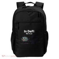In DeFi We Trust Cryptocurrency Bitcoin Ethereum Blockchain Backpack thumb 0