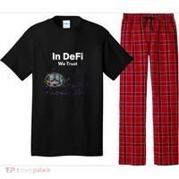 In DeFi We Trust Cryptocurrency Bitcoin Ethereum Blockchain Pajama Set thumb 0
