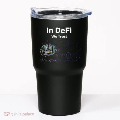 In DeFi We Trust Cryptocurrency Bitcoin Ethereum Blockchain Tumbler