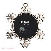In DeFi We Trust Cryptocurrency Bitcoin Ethereum Blockchain Ornament thumb 0
