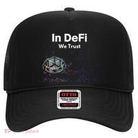 In DeFi We Trust Cryptocurrency Bitcoin Ethereum Blockchain Hat thumb 0