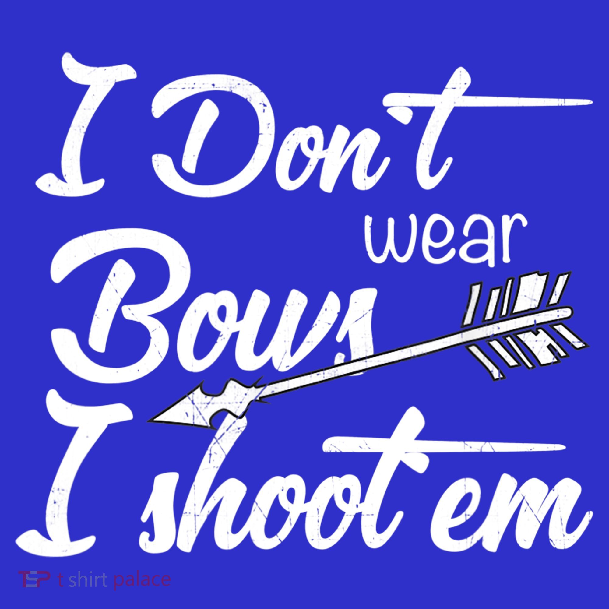 I Don't Wear Bows I Shoot Them Archery Girl Coaster