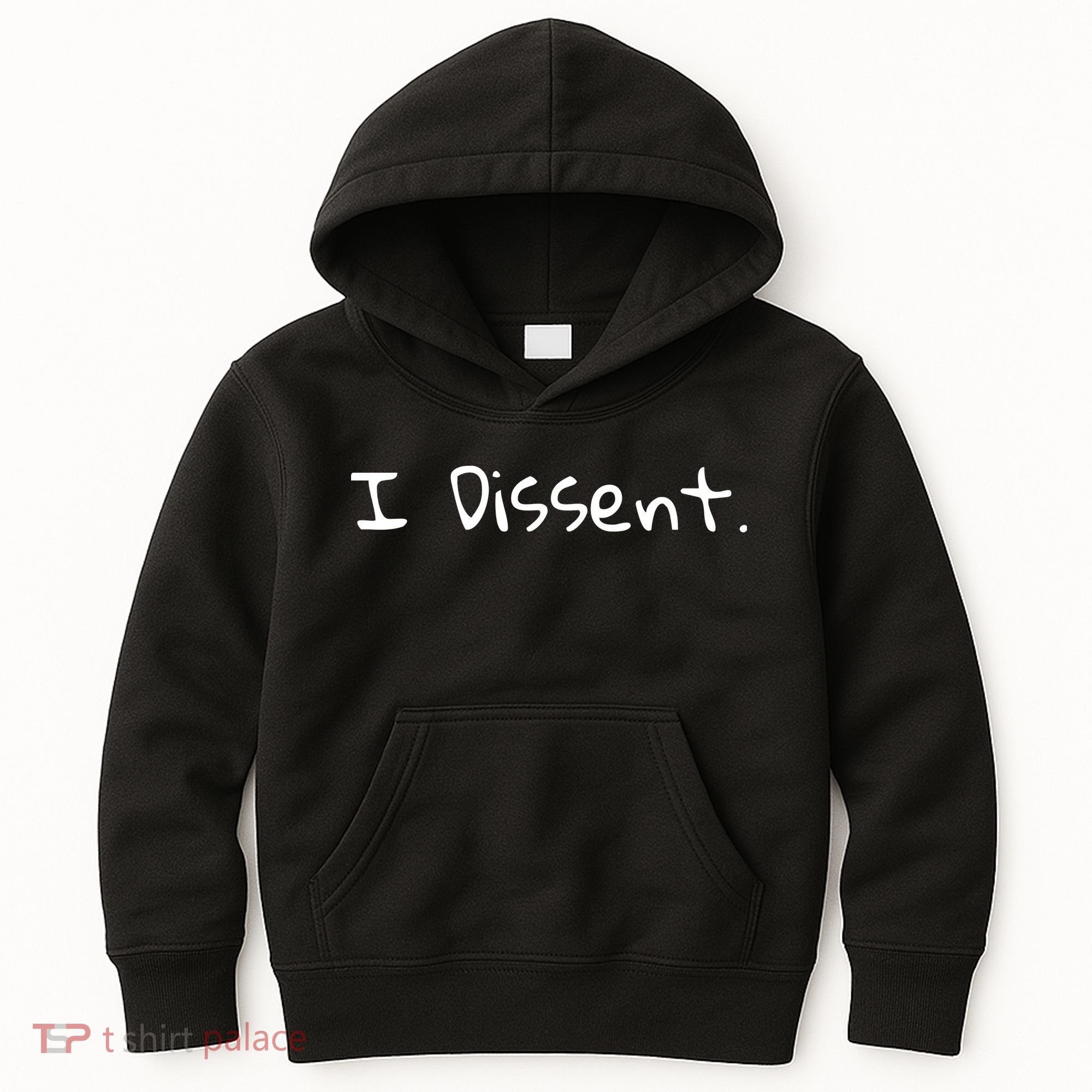I Dissent Women's Rights Pro Choice Roe 1973 Feminist Kids Hoodie