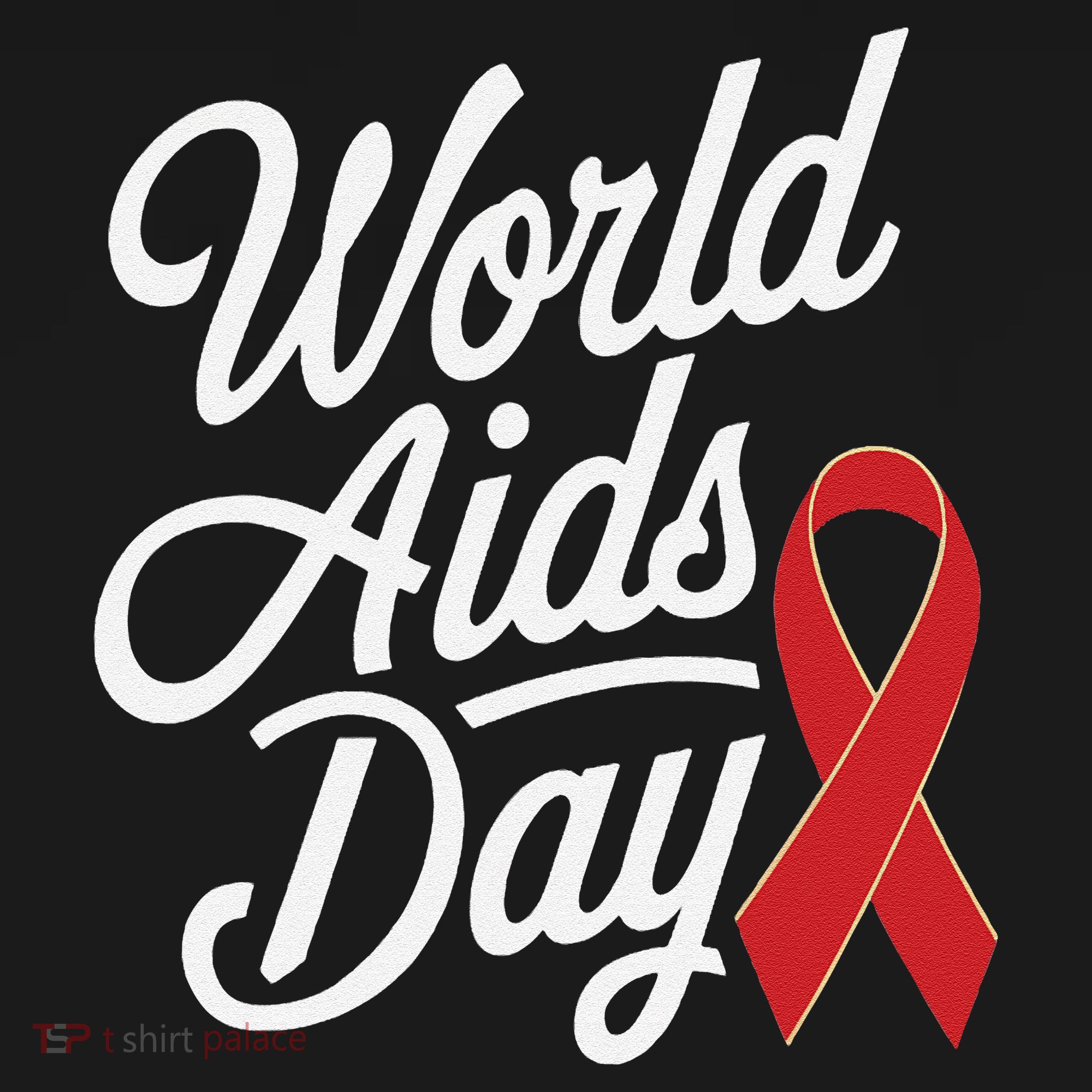 In December World Aids Day Red Ribbon Hivaids Awareness Women's Hoodie