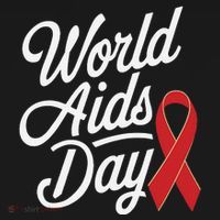 In December World Aids Day Red Ribbon Hivaids Awareness Visor thumb 3