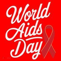 In December World Aids Day Red Ribbon Hivaids Awareness Santa Hat thumb 1