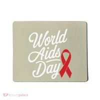 In December World Aids Day Red Ribbon Hivaids Awareness Mousepad thumb 0