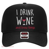 I Drink Wine And I Know Things Hat thumb 0