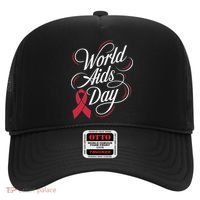 In December World Aids Day Hivaids Awareness Red Ribbon Hat thumb 0