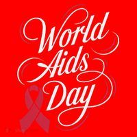 In December World Aids Day Hivaids Awareness Red Ribbon Santa Hat thumb 1