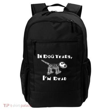 In Dog Years Im Dead Backpack