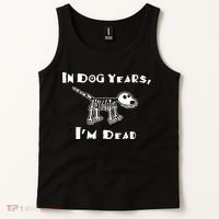 In Dog Years Im Dead Tank Top thumb 2