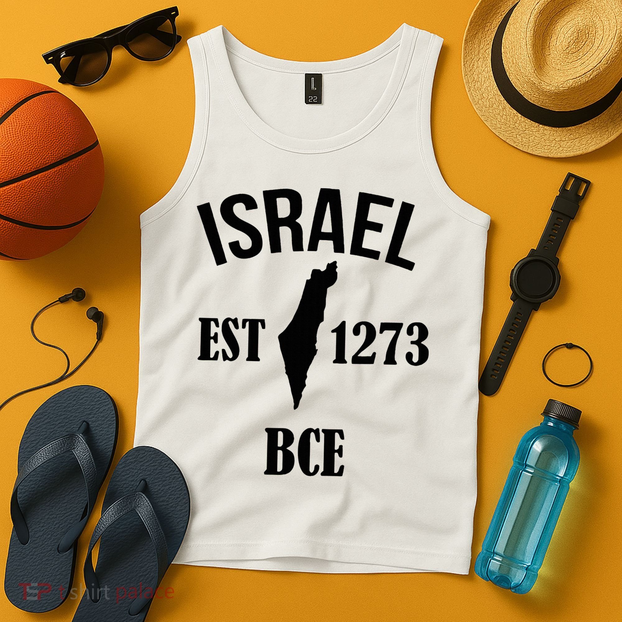 Israel Est 1273 Bce Tank Top