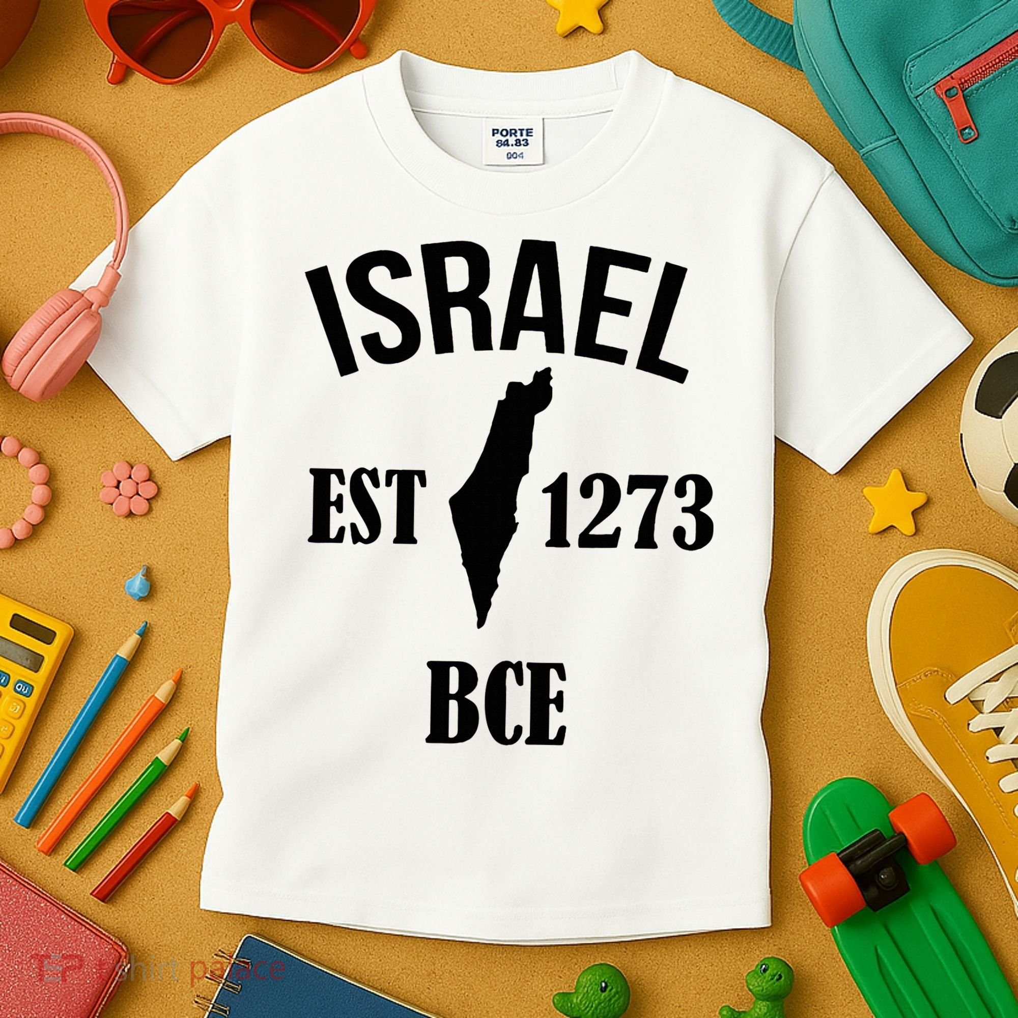 Israel Est 1273 Bce Kids T-Shirt