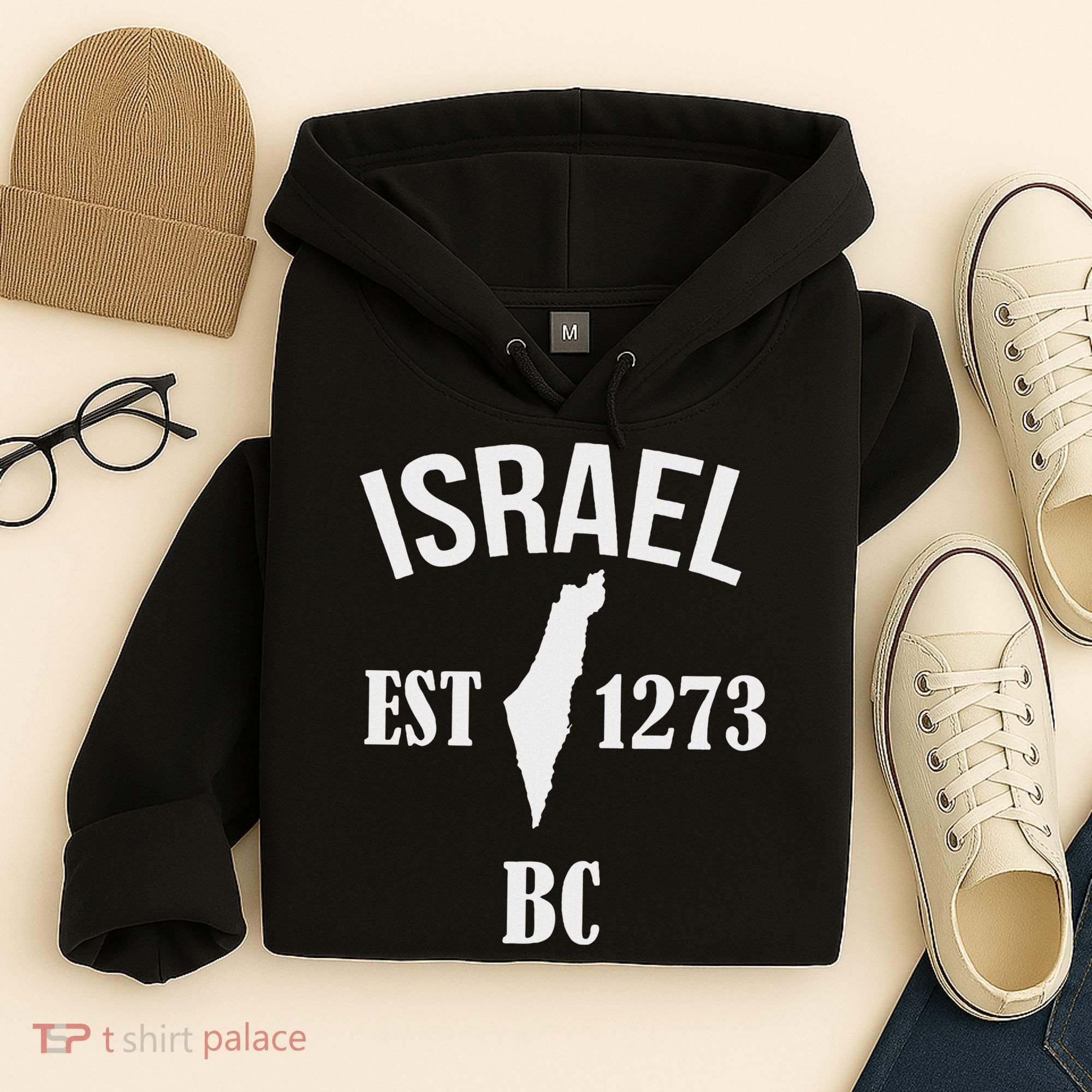 Israel Est 1273 Bc Hoodie