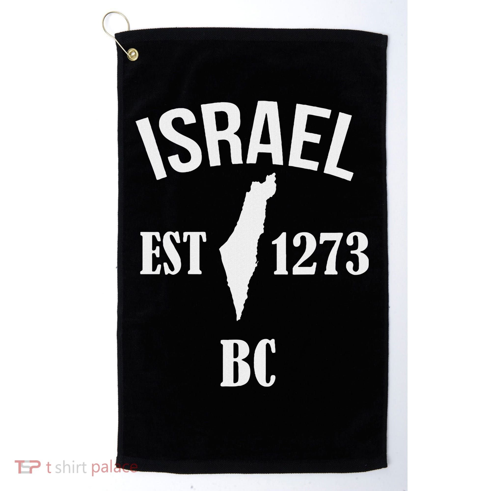 Israel Est 1273 Bc Golf Towel