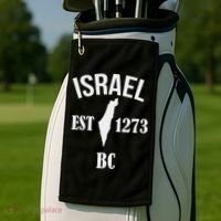 Israel Est 1273 Bc Golf Towel thumb 2
