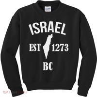 Israel Est 1273 Bc Kids Sweatshirt thumb 0