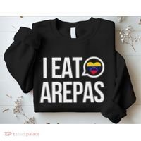 I Eat Arepas Venezuelan Traditional Food Sweatshirt thumb 2