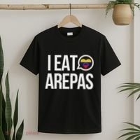 I Eat Arepas Venezuelan Traditional Food T-Shirt thumb 2