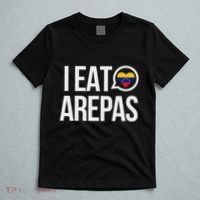 I Eat Arepas Venezuelan Traditional Food T-Shirt thumb 5