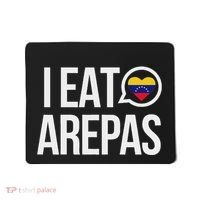 I Eat Arepas Venezuelan Traditional Food Mousepad thumb 0