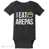I Eat Arepas Venezuelan Traditional Food Baby Bodysuit thumb 0