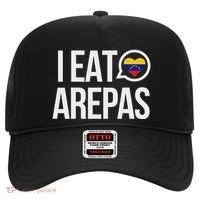 I Eat Arepas Venezuelan Traditional Food Hat thumb 0